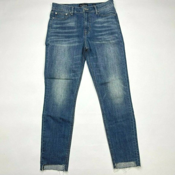 Lucky Brand Bridgette Skinny Jeans High Rise Pocket Stretch Cotton Women 10 NWOT - Picture 1 of 10